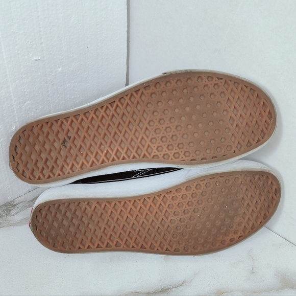 Vans Men's Old Skool Black Suede Canvas Low Skate Shoes Sneakers, Sz 10 - Picture 8 of 10